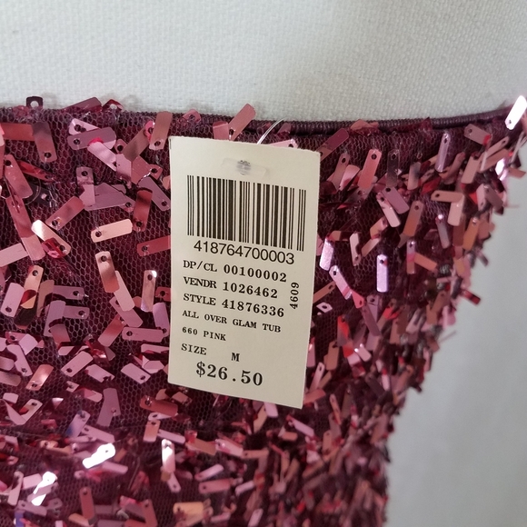 Wet Seal Sequin Mini Dress  All Over Glam M NWT - Picture 8 of 13